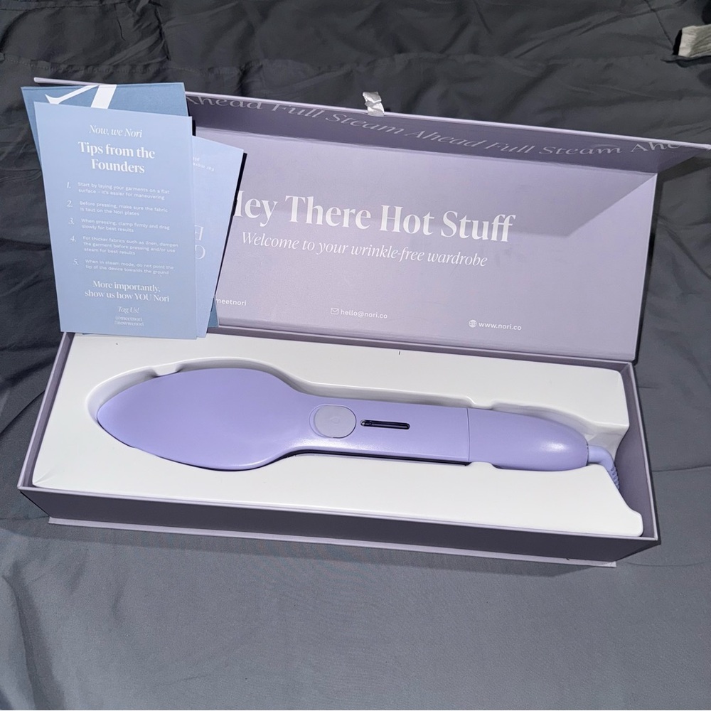 Purple Handheld Garment Steamer IRON